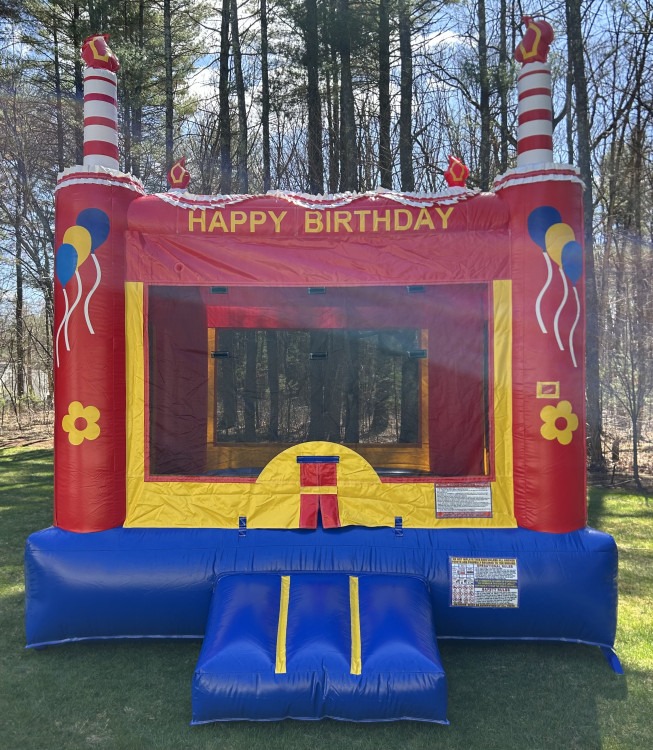 Birthday Cake Bounce House